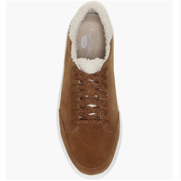 🆕 Dr Scholl’s In Cozy Faux Shearling Sneaker - Picture 5 of 6